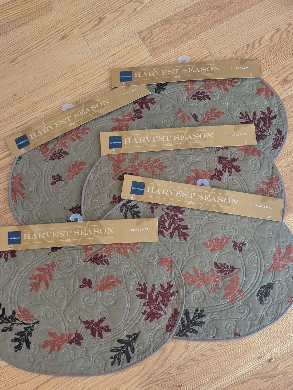 Nwt 5 Cloth Placemats